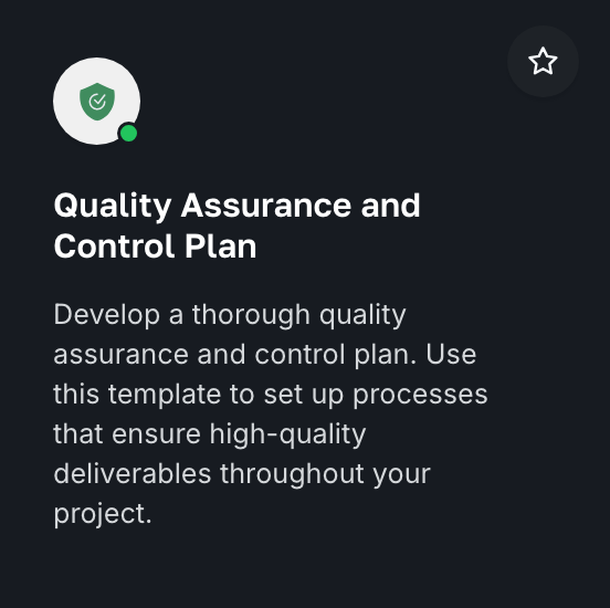 QA:QC Documentation