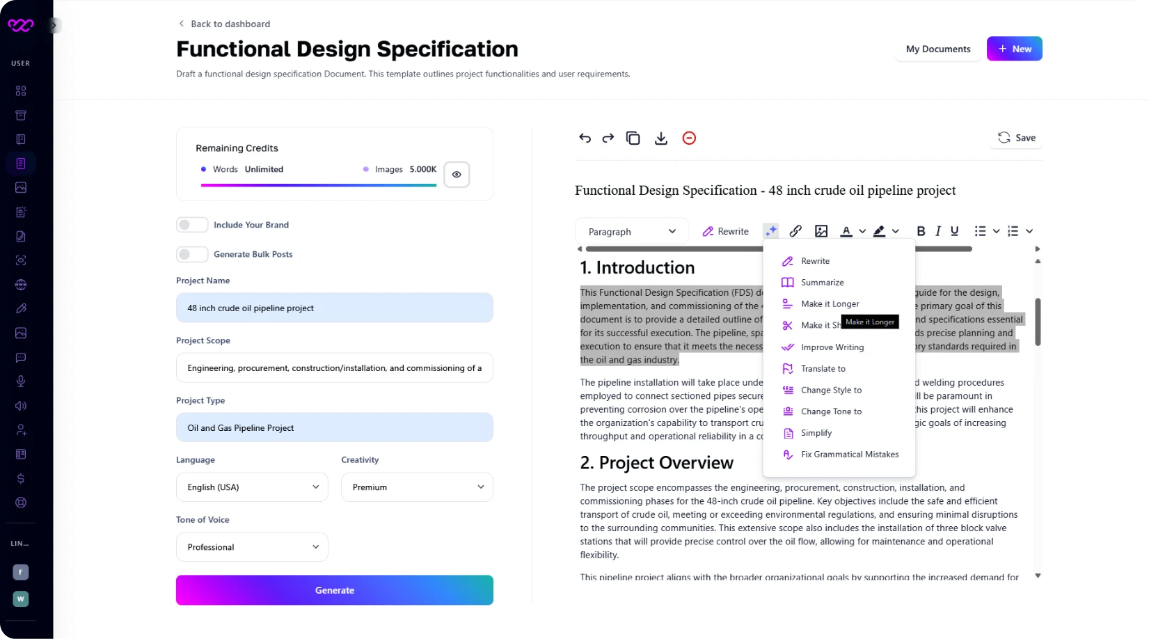 Functional Design Specification Functional Design Specification