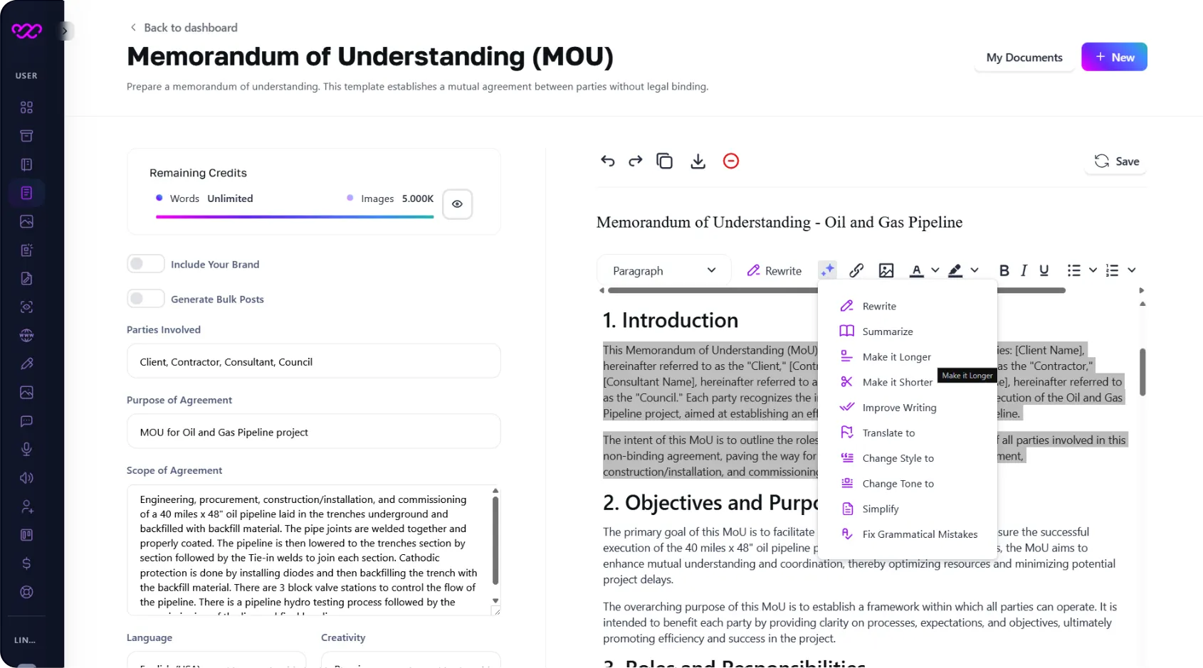 Memorandum of Understanding (MOU) Memorandum of Understanding MOU