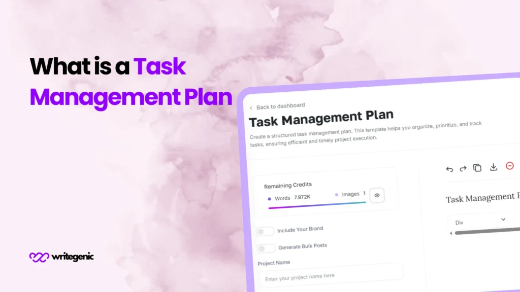 What is a Task Management Plan | Process and Planning Guide What is a Task Management Plan