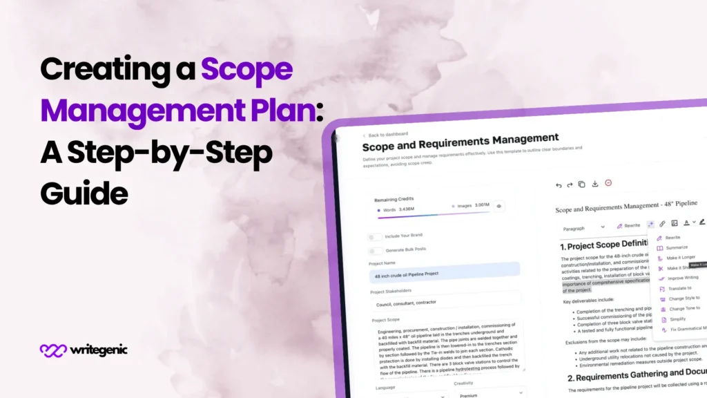Creating a Scope Management Plan A Step-by-Step Guide