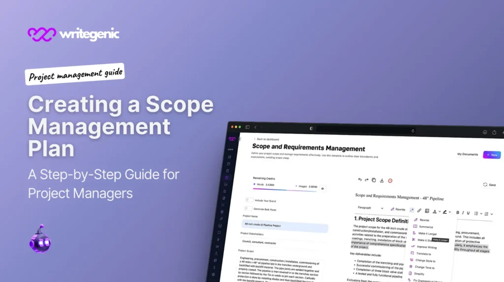Creating a Scope Management Plan A Step-by-Step Guide