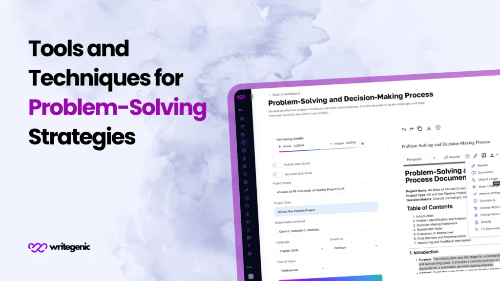 Problem-Solving Strategies Effective Tools and Techniques