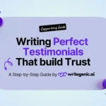 Writing testimonials that build trust