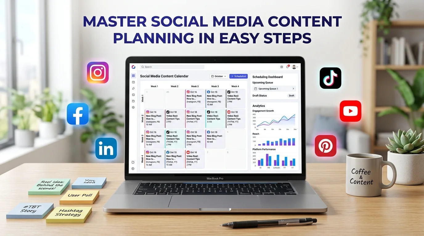 Master Social Media Content Planning In Easy Steps